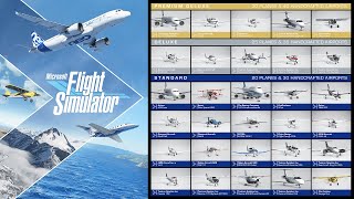 Microsoft Flight Simulator 2020  Official Planes and HandCrafted Airports Overview [upl. by Sackville]