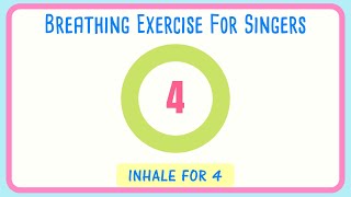 😮‍💨Modified Farinelli  Breathing Exercise for Singers [upl. by Ahtikal]