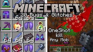 20 Minecraft 121 Glitches OP Duplication Glitchs Illegals amp More MCPEPSXBOXPCSwitch [upl. by Enneiluj199]