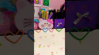 Paperclip ideas 💡  heart paperclip 📎❤️ shortsfeed shortfeed youtubeshorts craftideas diy [upl. by Halilad]