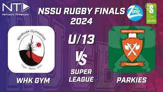 WHK GYM vs Parkies u13 Super Finals [upl. by Stockwell]