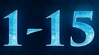 Simple Learning Disney Frozen 2 Counting 115 Count to 15 Numbers for Kids Toddlers Preschool [upl. by Suoivart]