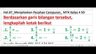 Berdasarkan garis bilangan tersebut lengkapilah kotak berikut144 … 3 641 …4 5942⋯4 [upl. by Goodhen64]