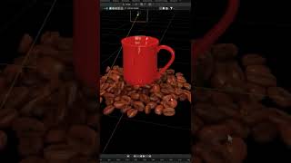 Creative coffee advert blender tutorial [upl. by Glavin]