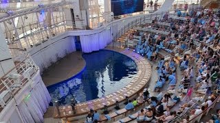 C5B is live From Cozumel RCCL Harmony of the Seas Aqua Show [upl. by Goulder]