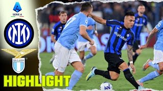 HIGHLIGHT 🛑 inter Milan vs lazio serie A Italy 2024 [upl. by Anal]