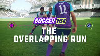 What is an Overlapping Run  Soccer Skills by MOJO [upl. by Hooke]