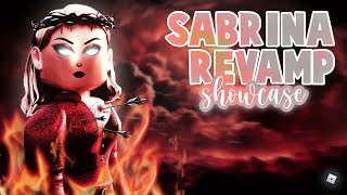 SABRINA REVAMP SHOWCASE  CAOS BLAD  ROBLOX 🔥👑 [upl. by Ennoved]