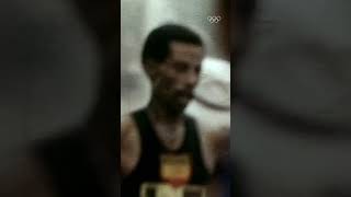 Abebe Bikila made Olympic history when he won his second gold at Tokyo 1964 🏅🏅 Olympics [upl. by Anaerdna]