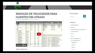 ReceitaNet integrado ao RADIUS – REDUÇÃO DE VELOCIDADE PARA CLIENTES EM ATRASO OPCIONAL [upl. by Gillead170]