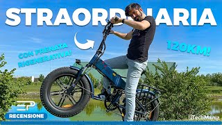 La MIGLIORE EBIKE 2024 con FRENATA RIGENERATIVA ENGWE ENGINE PRO  Recensione [upl. by Malin151]