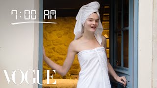 How Top Model Lulu Tenney Gets Runway Ready  Diary of a Model  Vogue [upl. by Dugald]