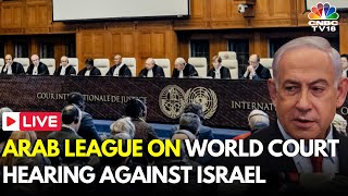 ICJ LIVE Arab League Addresses World Court On Israels Occupation Of Palestinian Territories IN18L [upl. by Adym534]