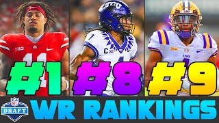 2023 NFL Draft Wide Receiver Rankings  Top 10 Wide Receivers in The 2023 NFL Draft [upl. by Rubin]