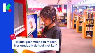 Samantha 13 wil Nederlands leren maar de klas is vol [upl. by Enwahs]