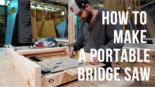 Build a bridge table saw in 10 min [upl. by Ielarol512]