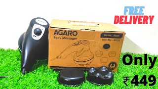 AGARO Electric Handheld Full Body Massager unboxing and review by technical Pandit [upl. by Nort897]