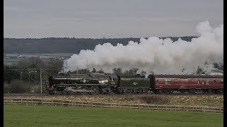 35018 British India Line On The Salopian Express 2018 [upl. by Shaun]