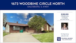 1673 WOODBINE Circle North Galesburg Illinois Homes for Sale  wwwcoldwellhomescom [upl. by Enoch]