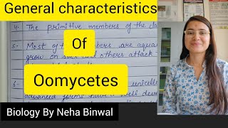 General characteristics of Oomycetes ll Biology By Neha Binwal neet upsc biology botany fungi [upl. by Ursal]