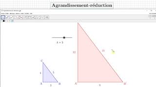 Cours ♦ Agrandissement réduction de rapport k c’est quoi  Proportionnalité ♦ Quatrième Troisième [upl. by Anawik403]