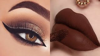 CLASSIC EVERYDAY BROWN EYE MAKEUP  Beginner Eye Makeup Tutorial  Makeup Inspiration [upl. by Heymann]