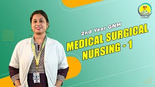 GNM 2nd year 2023  Medical Surgical Nursing 1 [upl. by Pega]