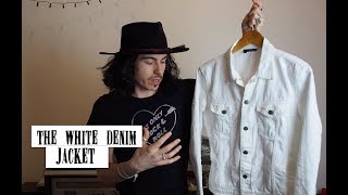 WHITE DENIM JACKET [upl. by Deyes]