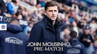 John Mousinho prematch  Northampton Town vs Pompey [upl. by Mar]