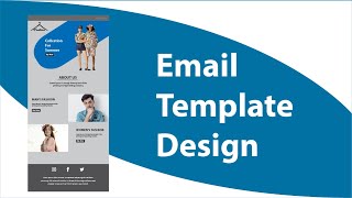 How To Design an Email Template Newsletter in Adobe Illustrator CC  2022  Email Marketing [upl. by Trstram]