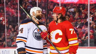 Reviewing Oilers vs Flames Game One [upl. by Selassie]