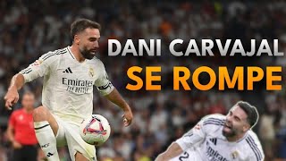 CARVAJAL SE ROMPE LA RODILLA [upl. by Ardnasirk]