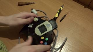 Dreamcast Controller  разборка и изучение конструкции [upl. by Severen298]