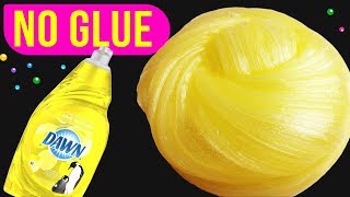 NO GLUE SLIMETesting Shampoo Dish Soap Slime RecipesSlime Masters [upl. by Hgeilhsa]