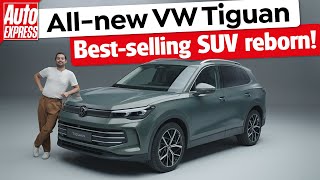 New 2024 Volkswagen Tiguan – is this your next family SUV [upl. by Bander]