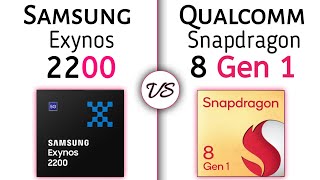 Exynos 2200 vs Snapdragon 8 Gen 1  Whats A Better [upl. by Homans676]