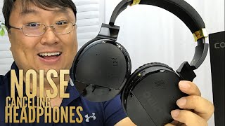 Cowin E8 Active Noise Cancelling Over the Ear Bluetooth Headphones Review [upl. by Issie]