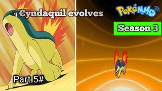 quotCyndaquil evolves into Quilavaquot PokeMMO Gameplay Season 3 part 5 [upl. by Burke]