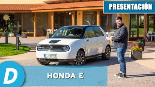 Honda e 2020 eléctrico  Primera prueba  Review en español  Diariomotor [upl. by Sihunn]