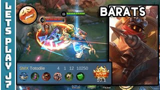 Full Tank Full Power Barats Best Build MVP Guide  Mobile Legends Gameplay 2024 [upl. by Filberto]