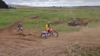 Martinborough mx 2024 1st round club champs race 3 vets and 1516 125 [upl. by Karen]