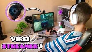 Um Gamer que vai Virar Streamer kkk  Testando Webcam EMEET C950 [upl. by Perloff]