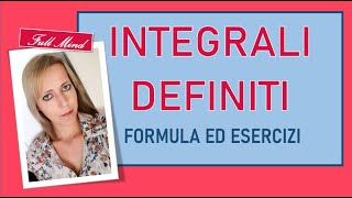 INTEGRALI DEFINITI come applicare la formula [upl. by Arline61]