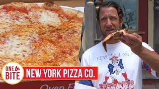 Barstool Pizza Review  New York Pizza Co Danielson CT [upl. by Wanonah]