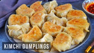 Kimchi Dumplings  泡菜煎饺 [upl. by Erle]