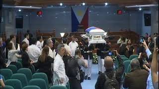 Necrological Service for the late former Senate President Aquilino Q Pimentel Jr Oct 23 2019 [upl. by Esenaj]