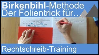 BirkenbihlMethode  Gehirngerechtes RechtschreibTraining [upl. by Alston]