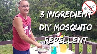 3 Ingredient DIY Mosquito Repellent [upl. by Varick]