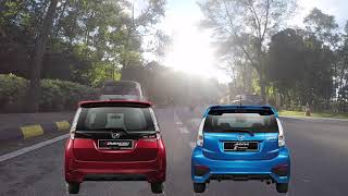 Perodua Alza vs Perodua Myvi [upl. by Moreen]