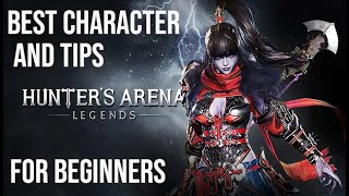 hunters arena legends  best beginner characters and tips [upl. by Fineman]